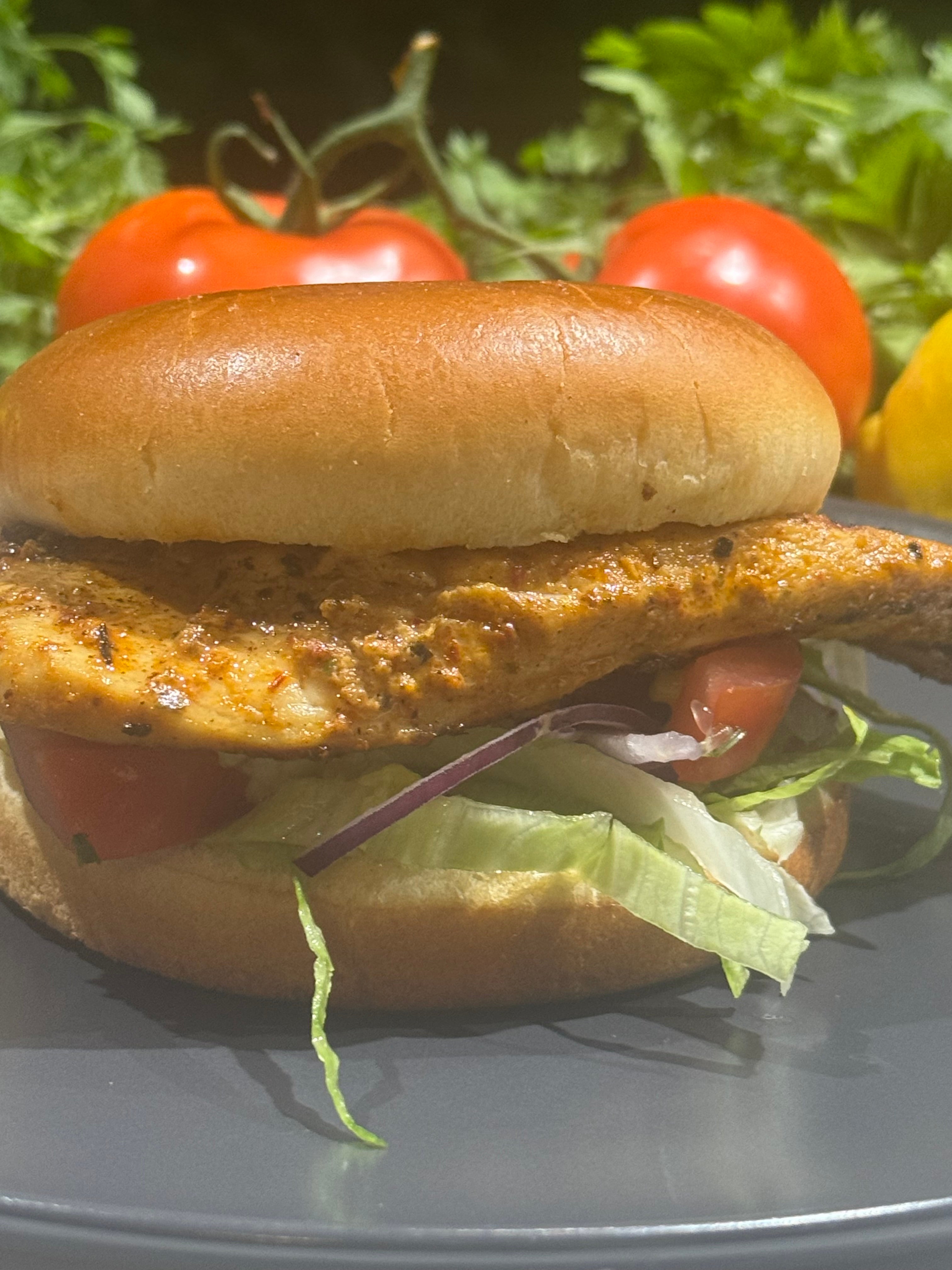 Grilled Chicken Burger