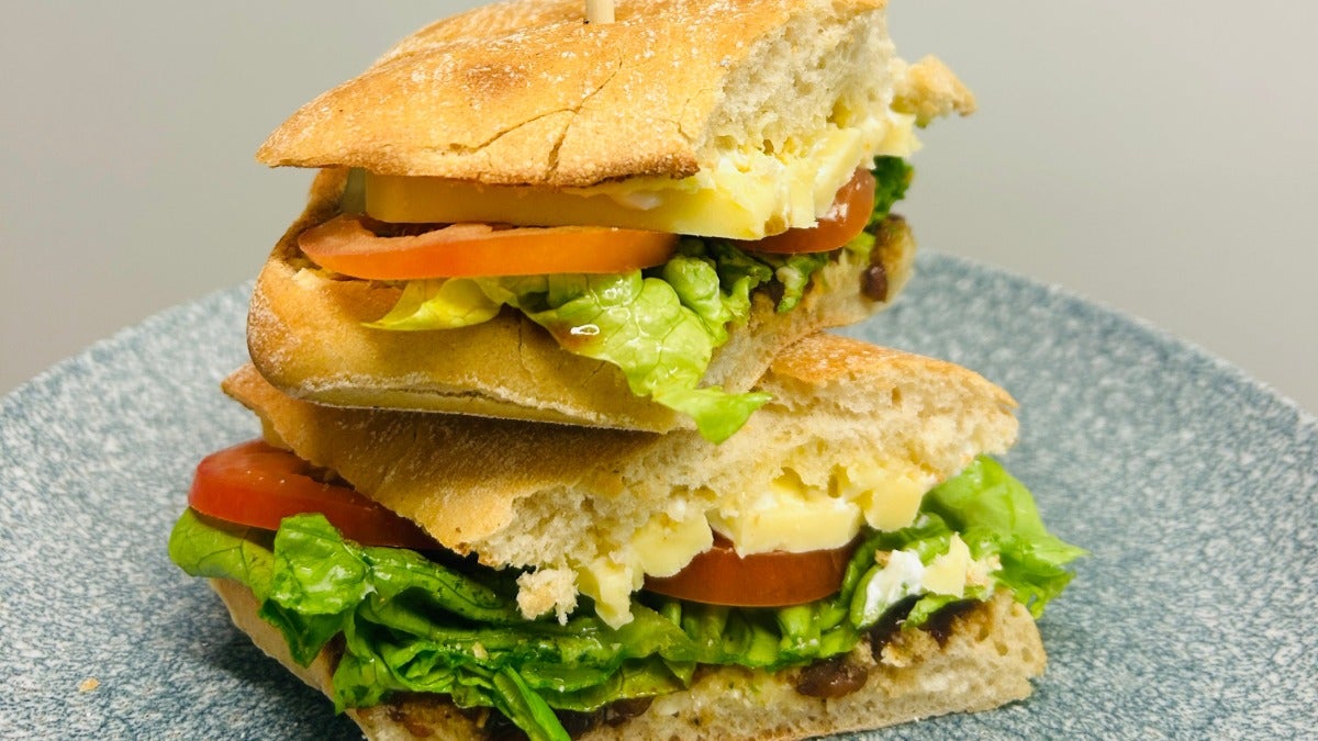 Cheddar Ploughmans Ciabatta