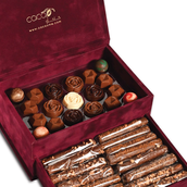 Two Layer Velvet Chocolate Box