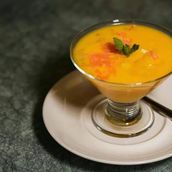 Chilled Mango Sago With Pomelo