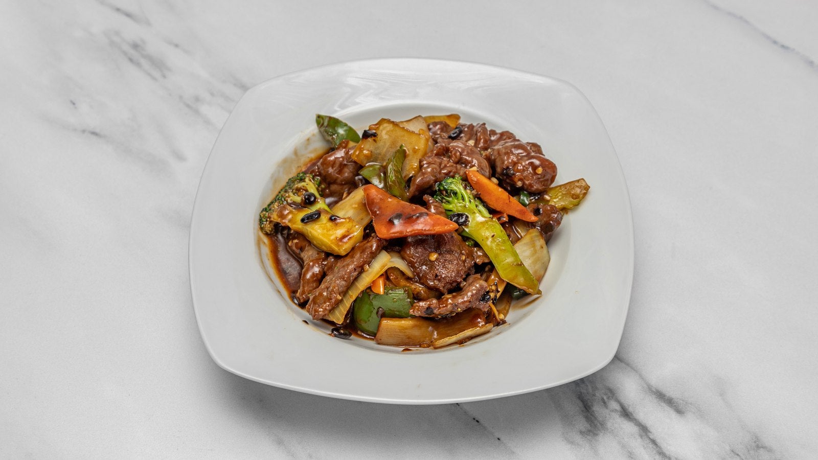 Beef in Black Bean Sauce with Chilli