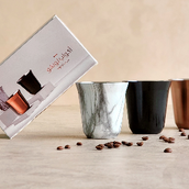 Lungo Cups Stainless Steel