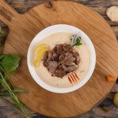Hummus With Meat