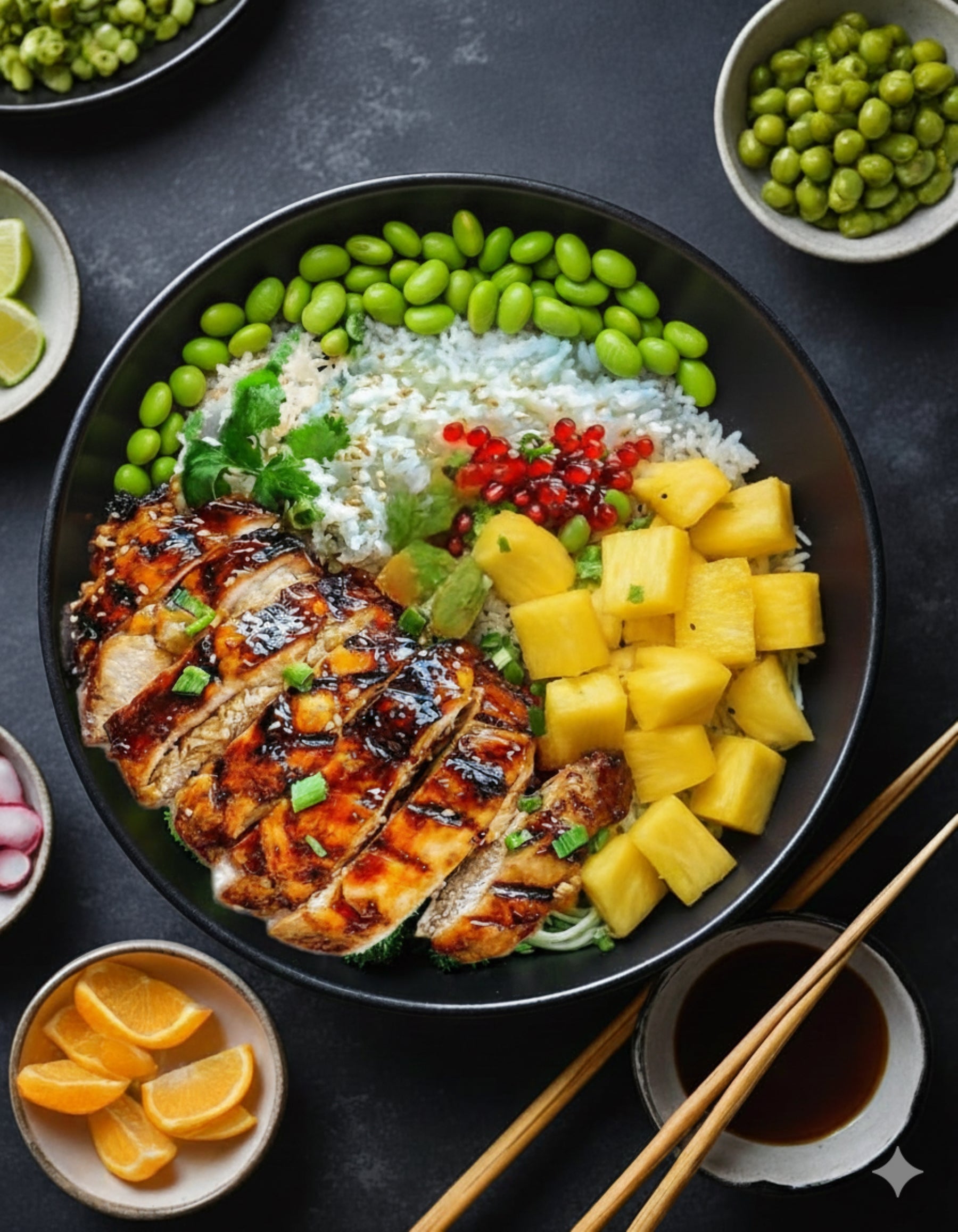 10. Juicy Grilled Mango Habanero Chicken