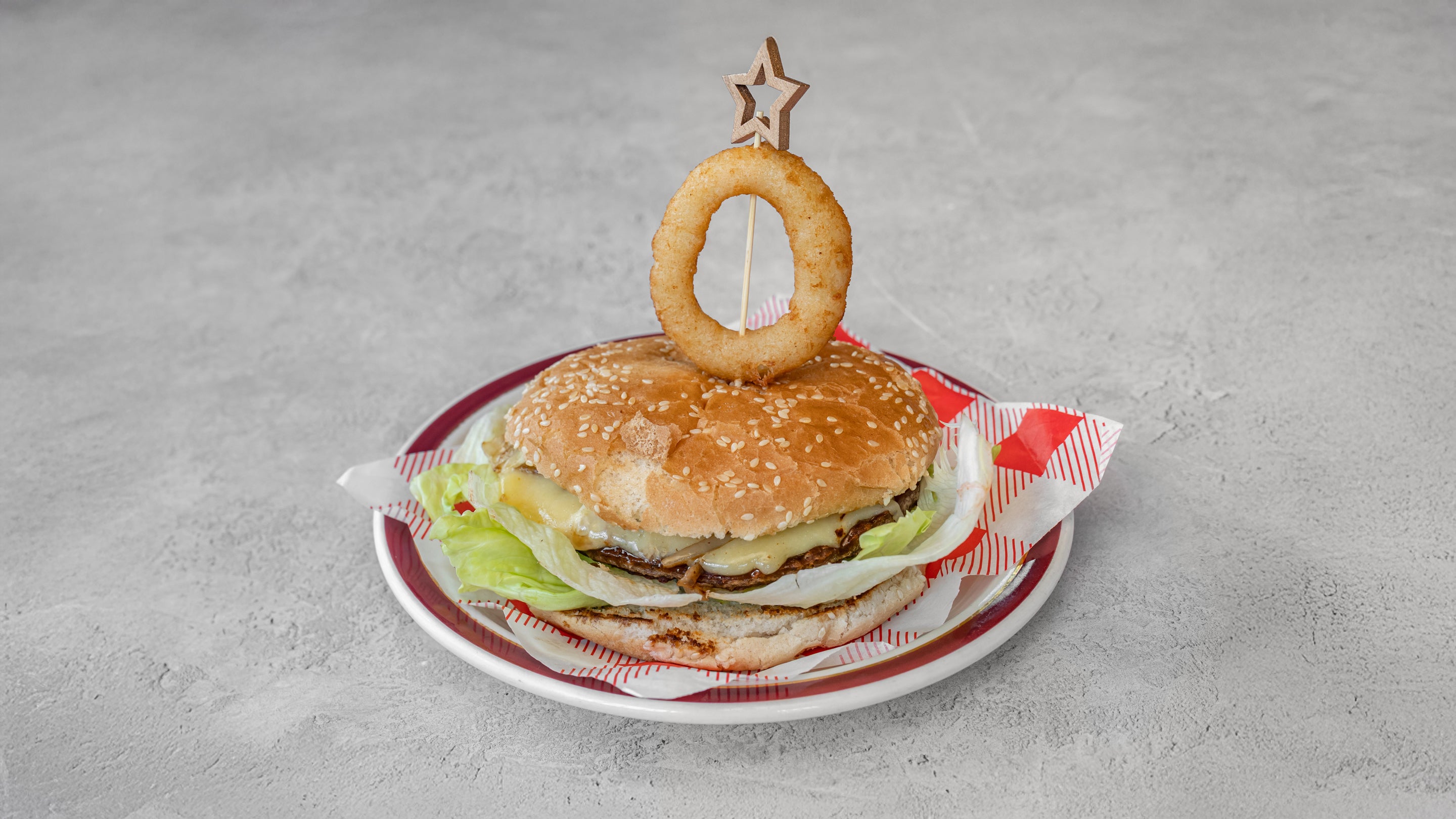 100% Halal Beef 1/4 lb Burger