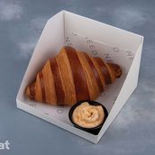 Labneh With Makdous Croissant