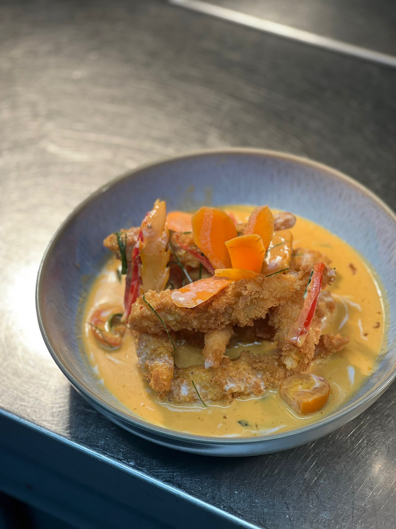 Crispy Chicken Panang Curry