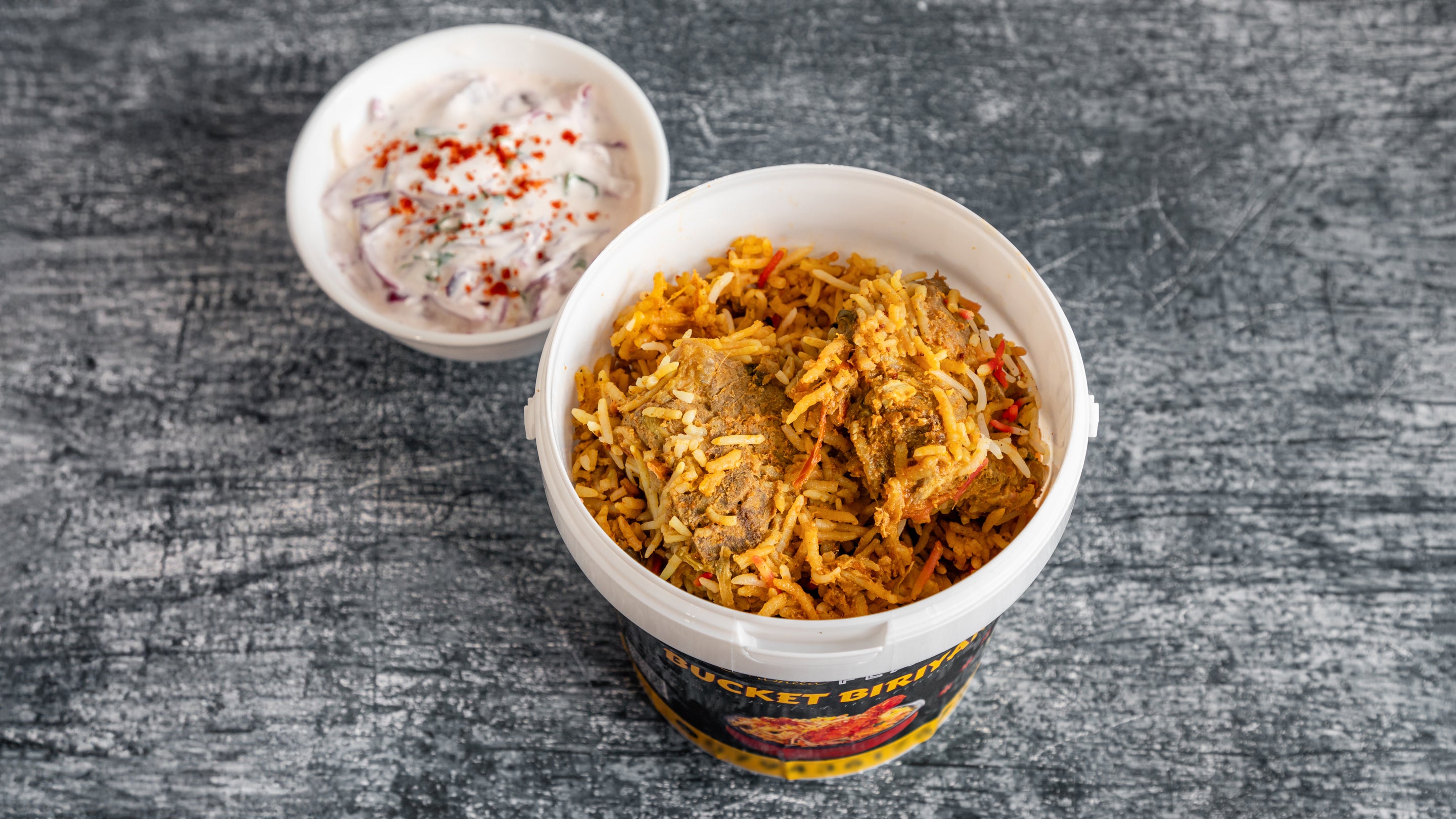 Lamb Bucket Biriyani (For 1 Person)