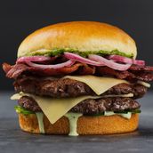 Chimichurri Jalapeno Burger, Spicy