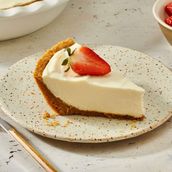 Cheesecake with Strawberries