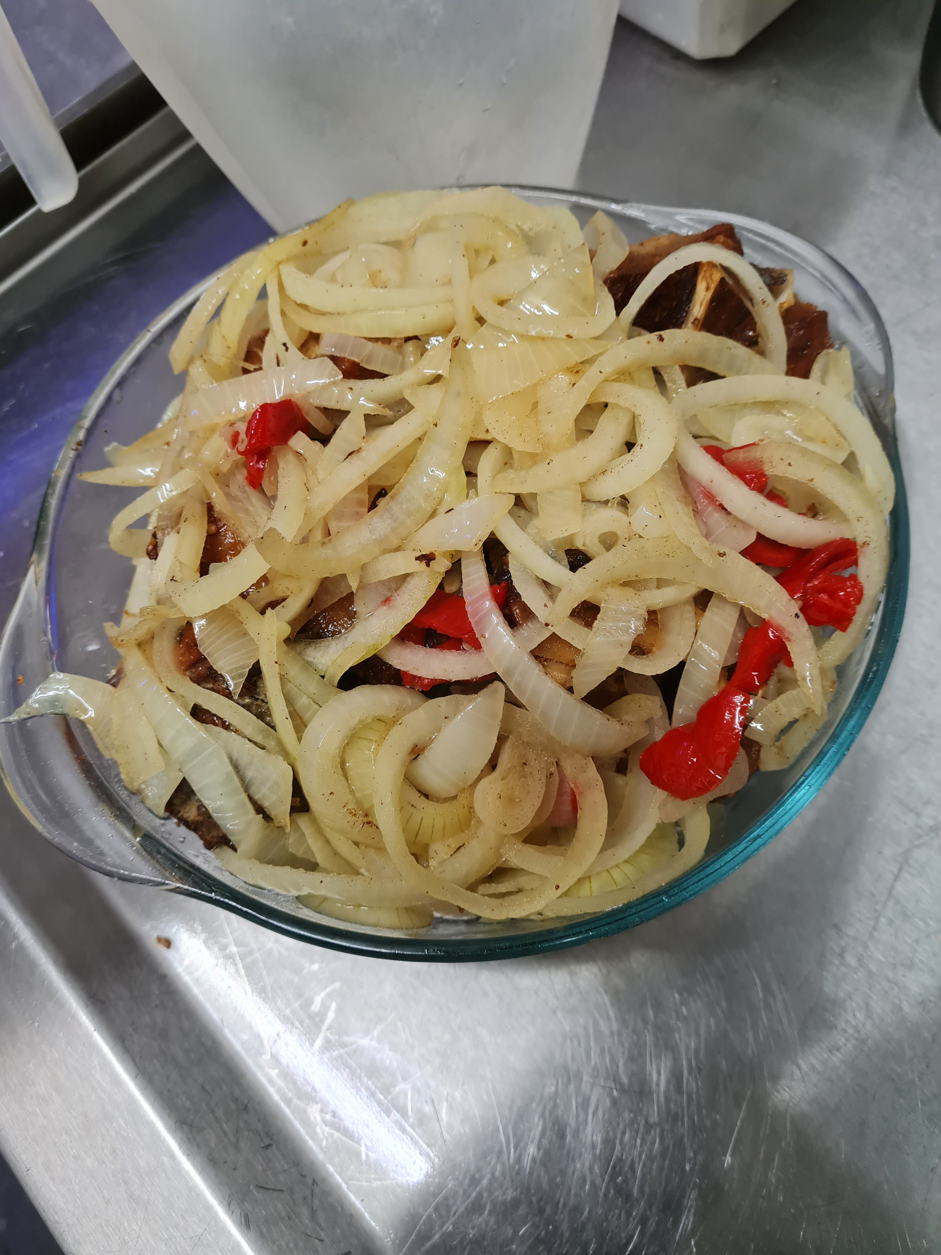 Fried Saltfish & Onion