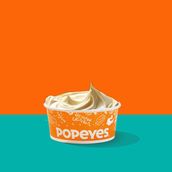 Popeyes Large Dip'em Cup