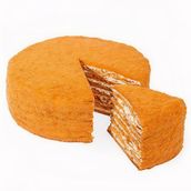 Sour Cream Honey Cake