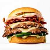 Chimichurri Beef Bacon Burger (Spicy)