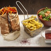 Cajun Chicken Wrap
