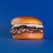 Truffle Mushroom Swiss Beef Burger