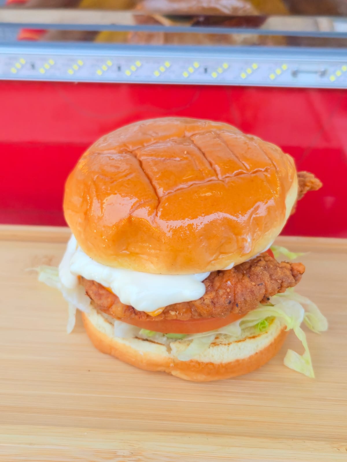 Classic Zinger Burger Meal with free 3 chicken wings