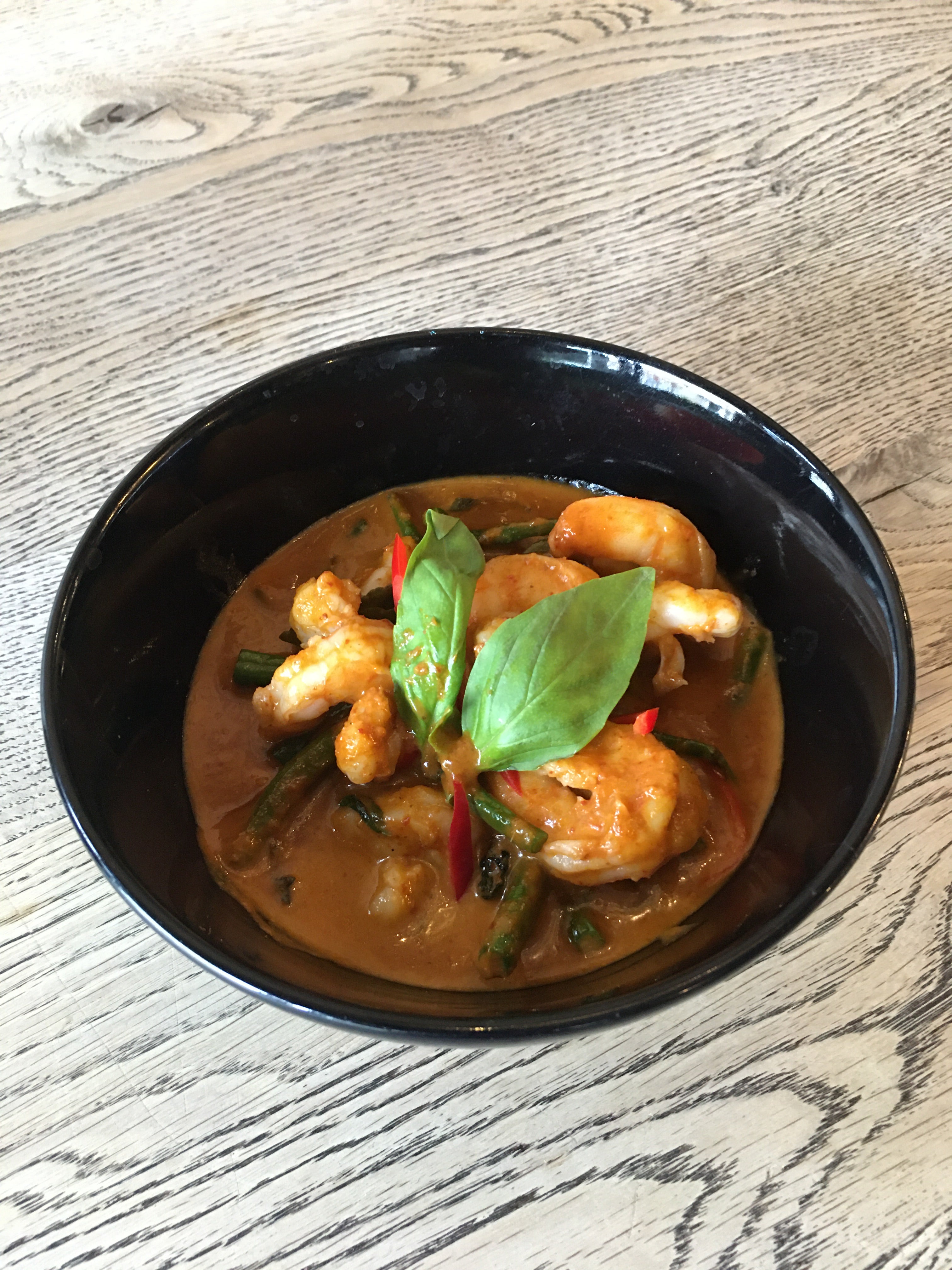 Panang King Prawns