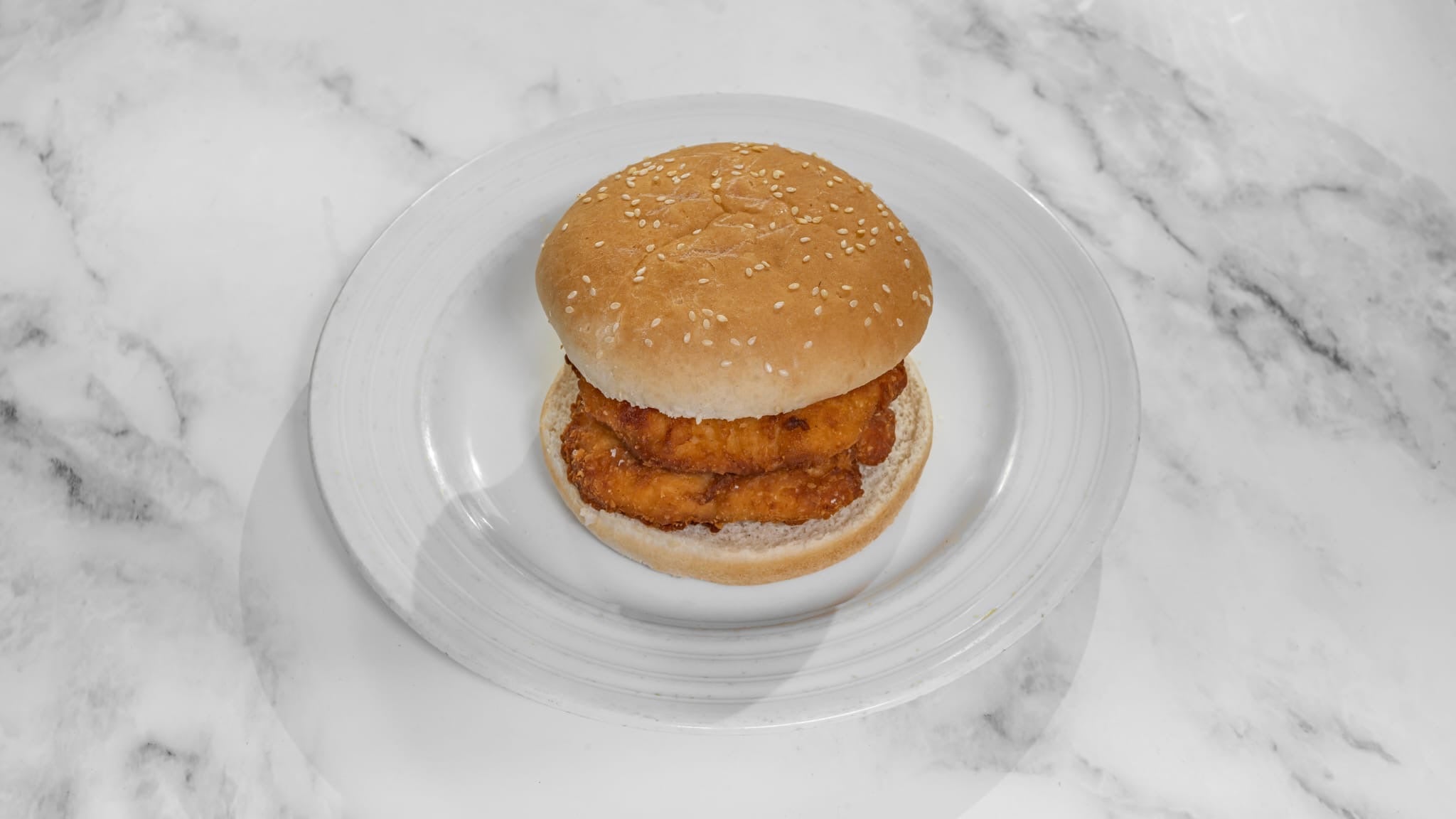 Double Chicken Fillet Burger