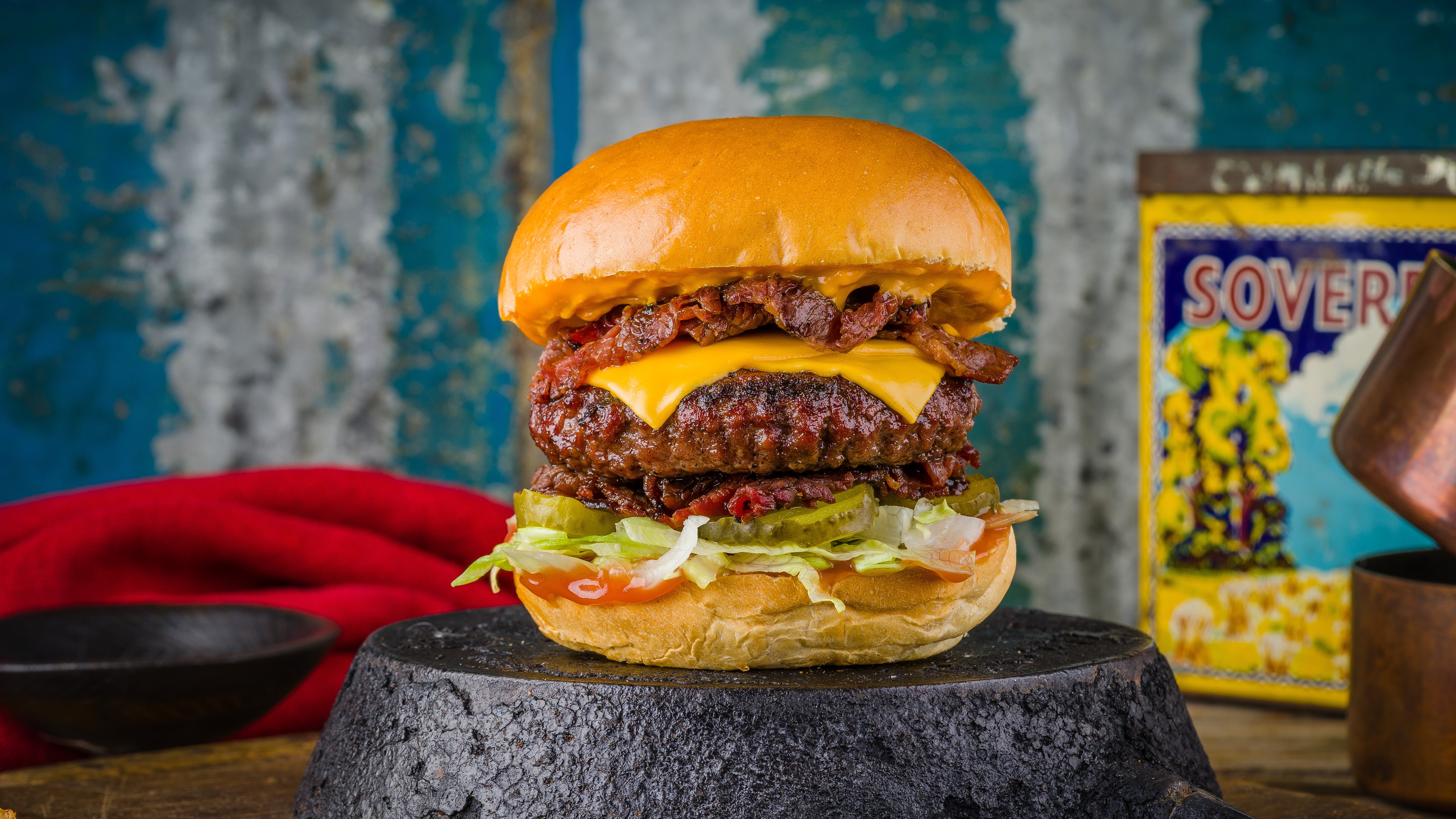 Double Bacon Cheese Burger