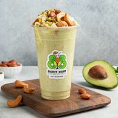 Avocado Cream Honey And Nuts