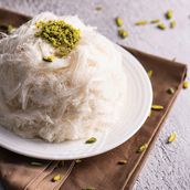 Ghazel El Banat With Ice Cream