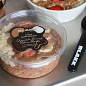 Chocolate Almond Protein Mousse Bowl