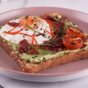 Beef Bacon Avocado Toast 
