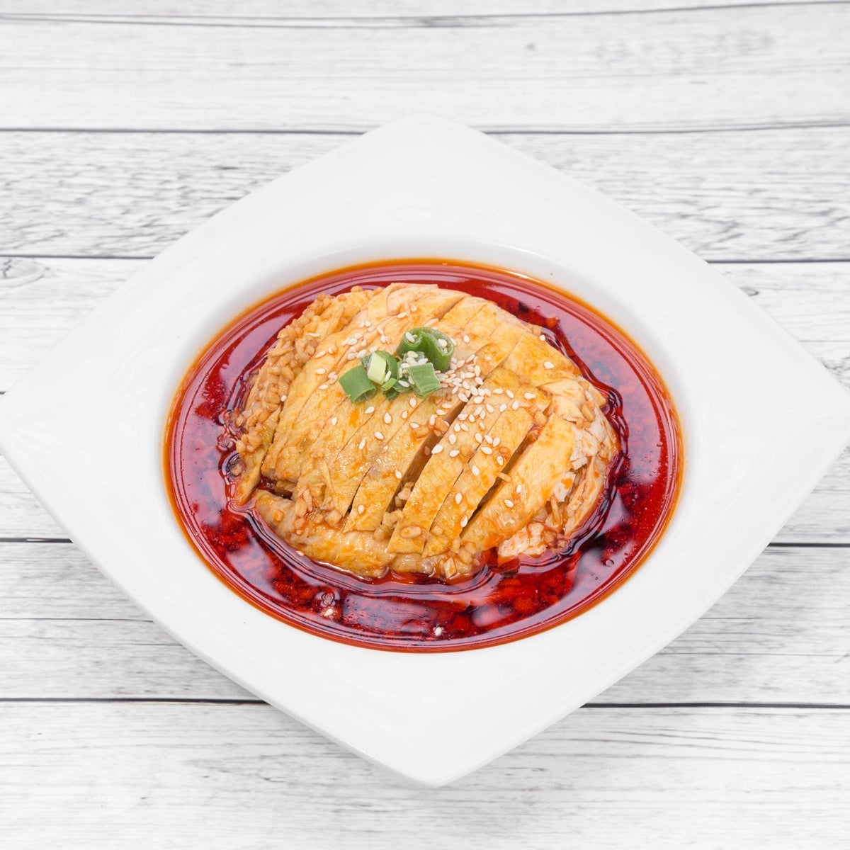 Mouth Watering Chicken in Sichuan Chilli Oil