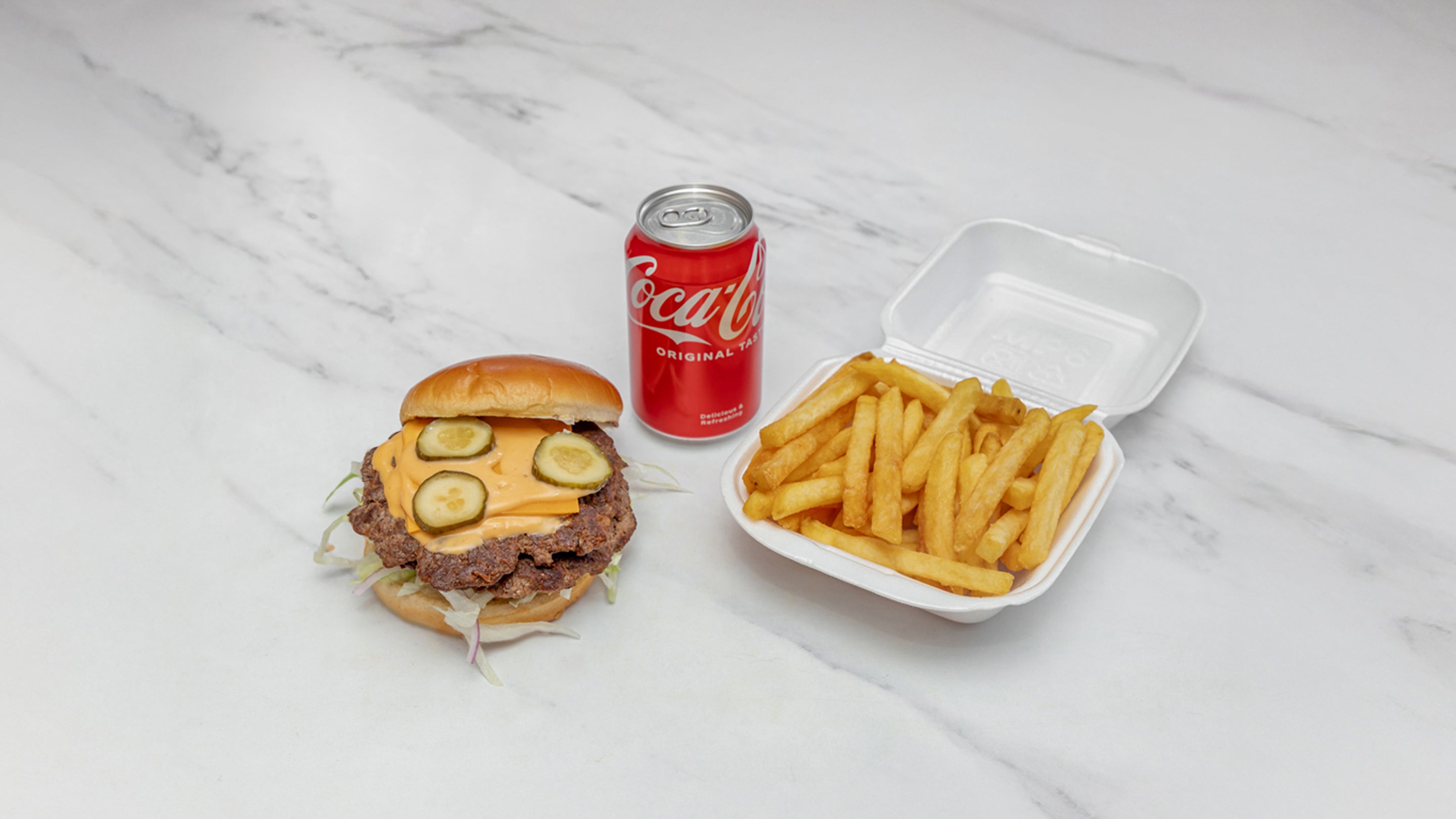 Beef Burger Double Meal