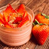 Strawberry Shrikhand