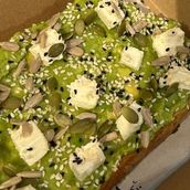 Avocado Toast With Feta Cheese