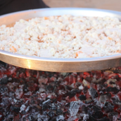 Fine Kunafa On Charcoal