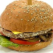 Beef Burger With Fries and Drink