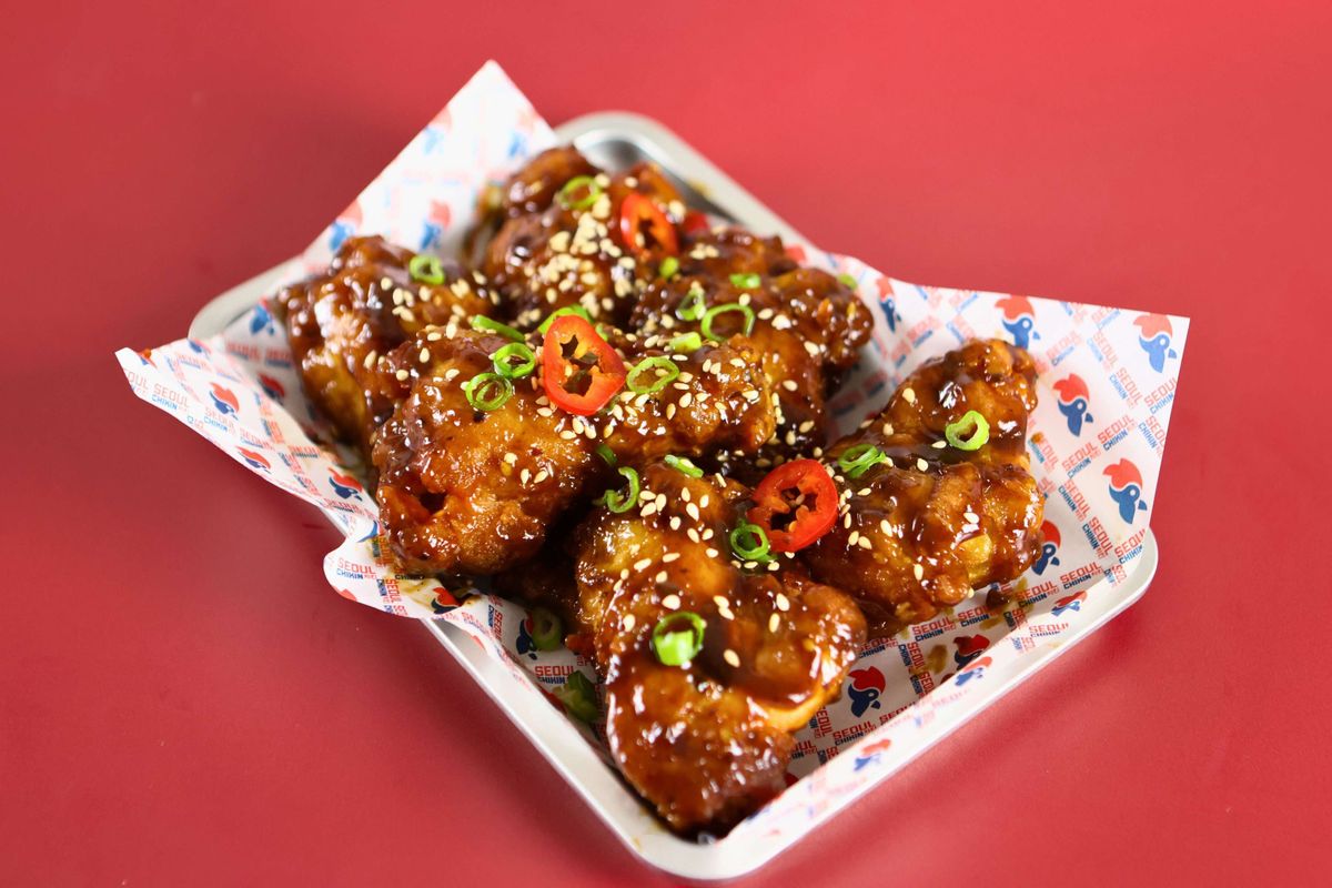 6 Korean BBQ Wings