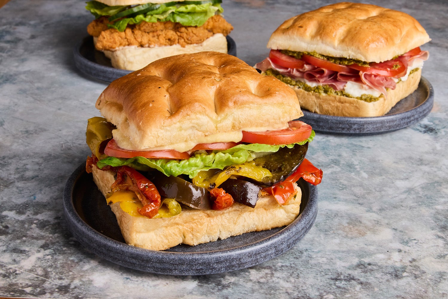 Medeiterranean Vegetable Focaccia