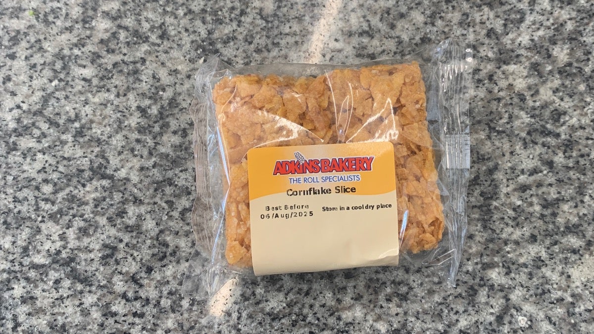Cornflake slice