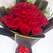 21 Red Rose Bouquet