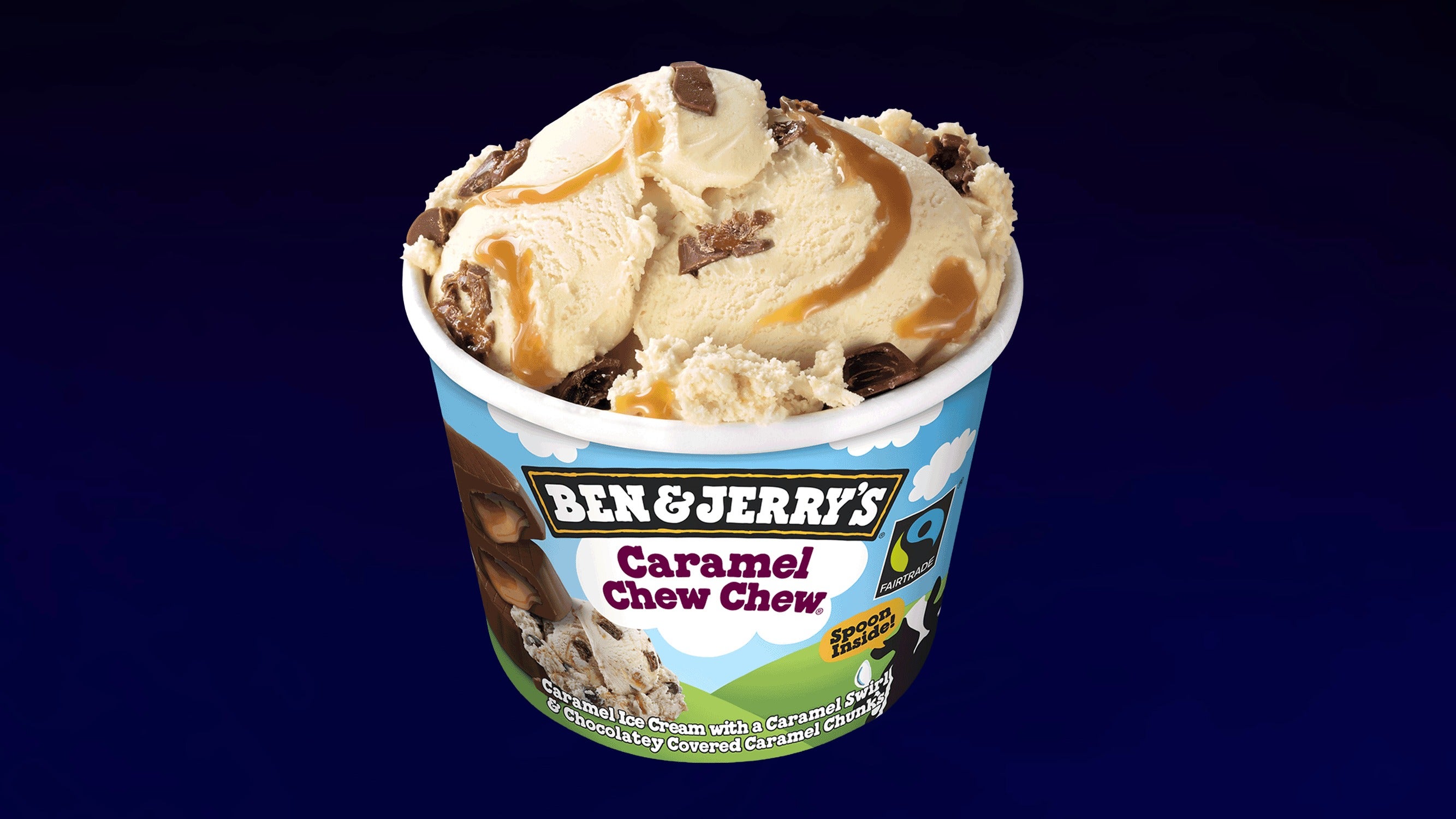 B&J Caramel Chew Chew 100ml​