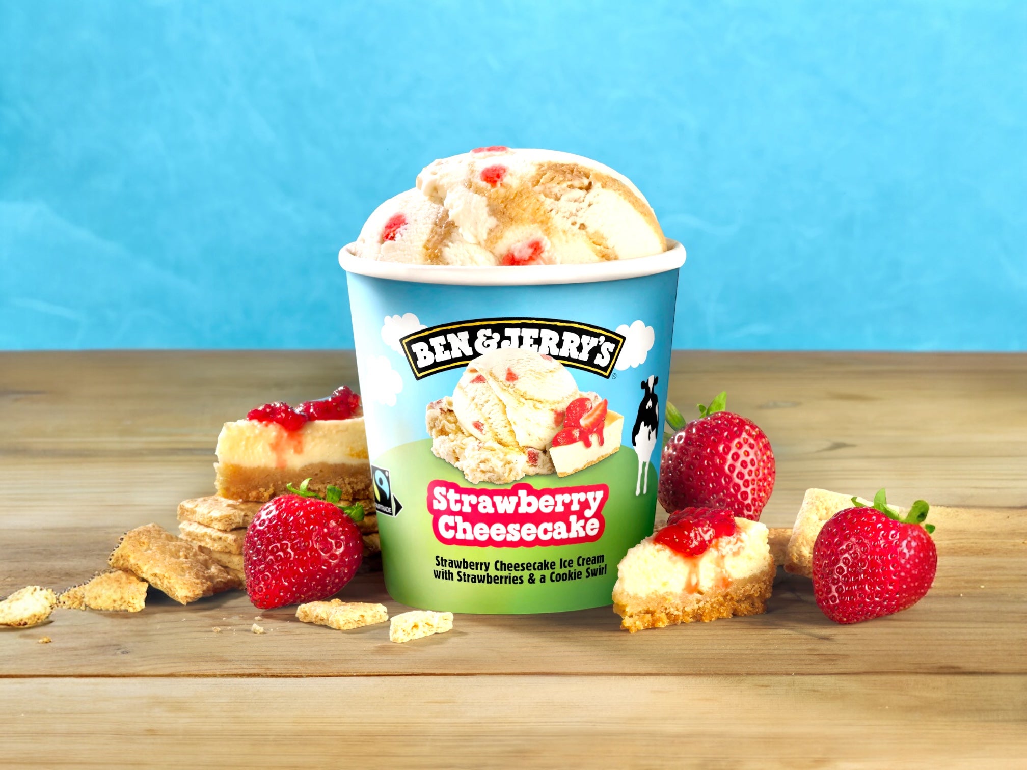 Ben & Jerry's Strawberry Cheesecake (465ml)