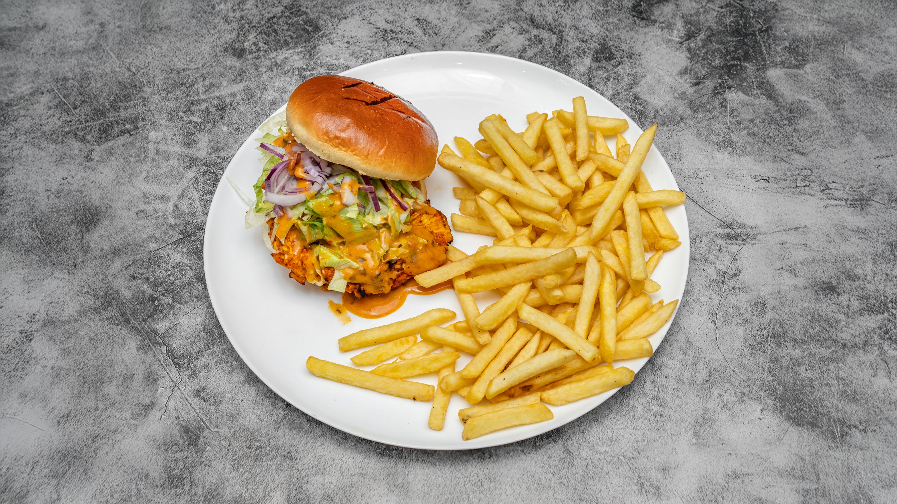 Grilled Chicken Burger