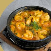 kalabat prawns Meal