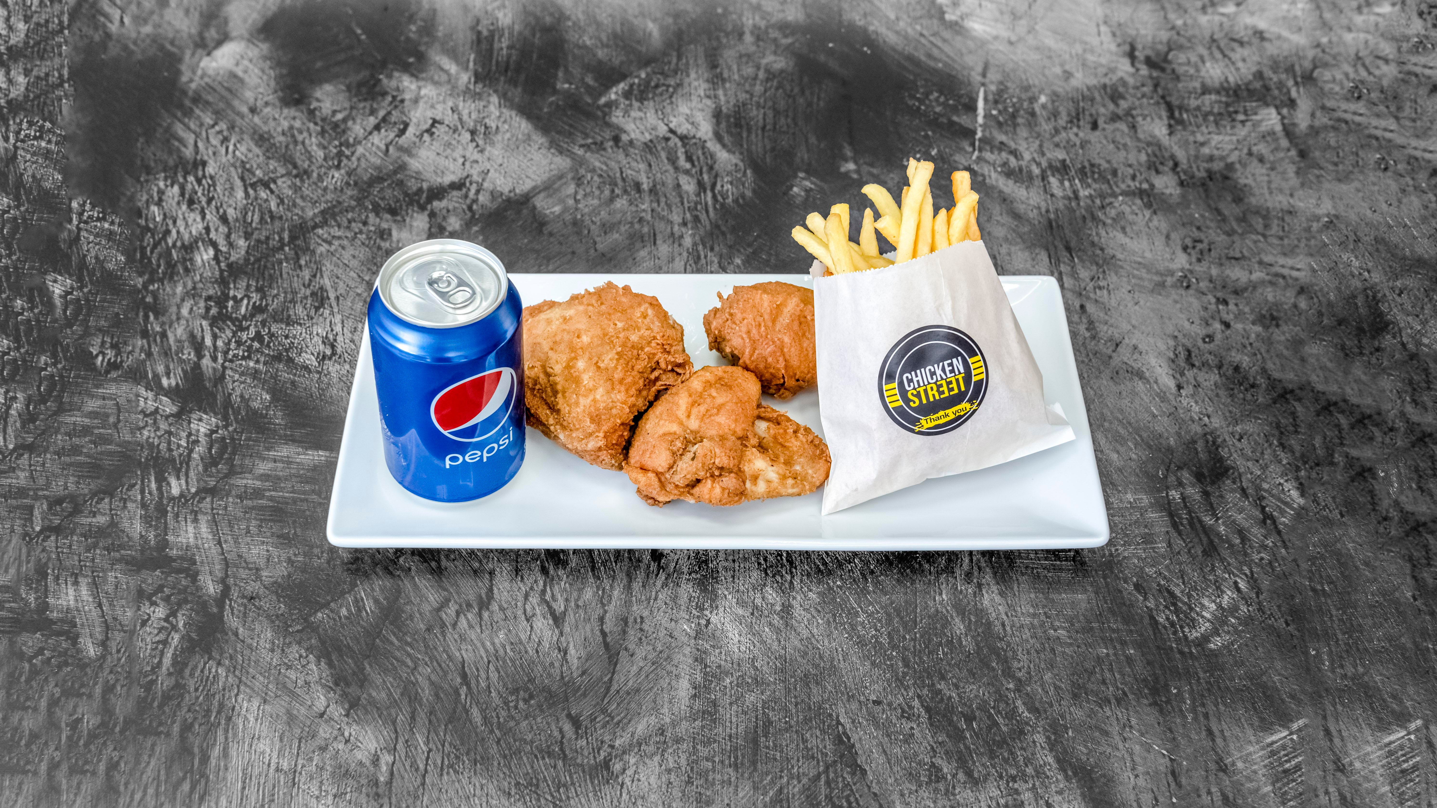 3 Piece Chicken Meal