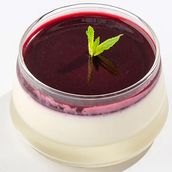 Panna cotta alla fragola