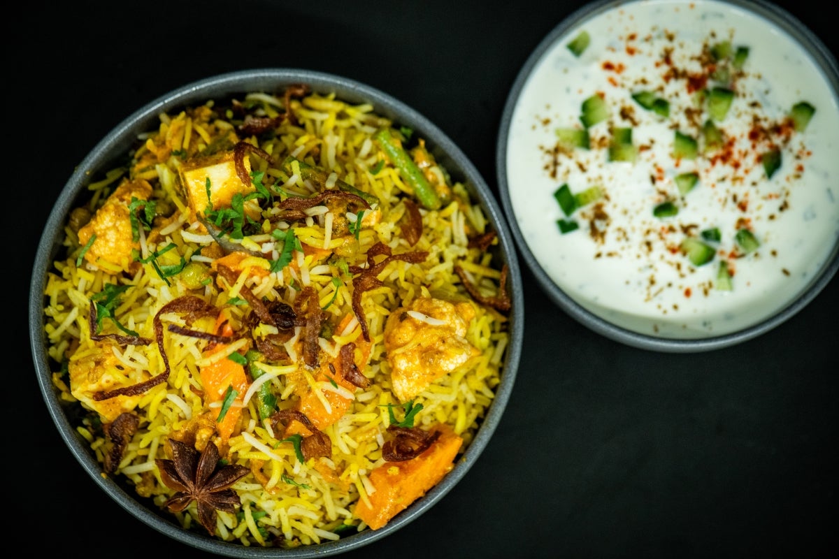 Nizami Vegetarian Biryani