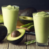 Avocado With Honey Milk Shake