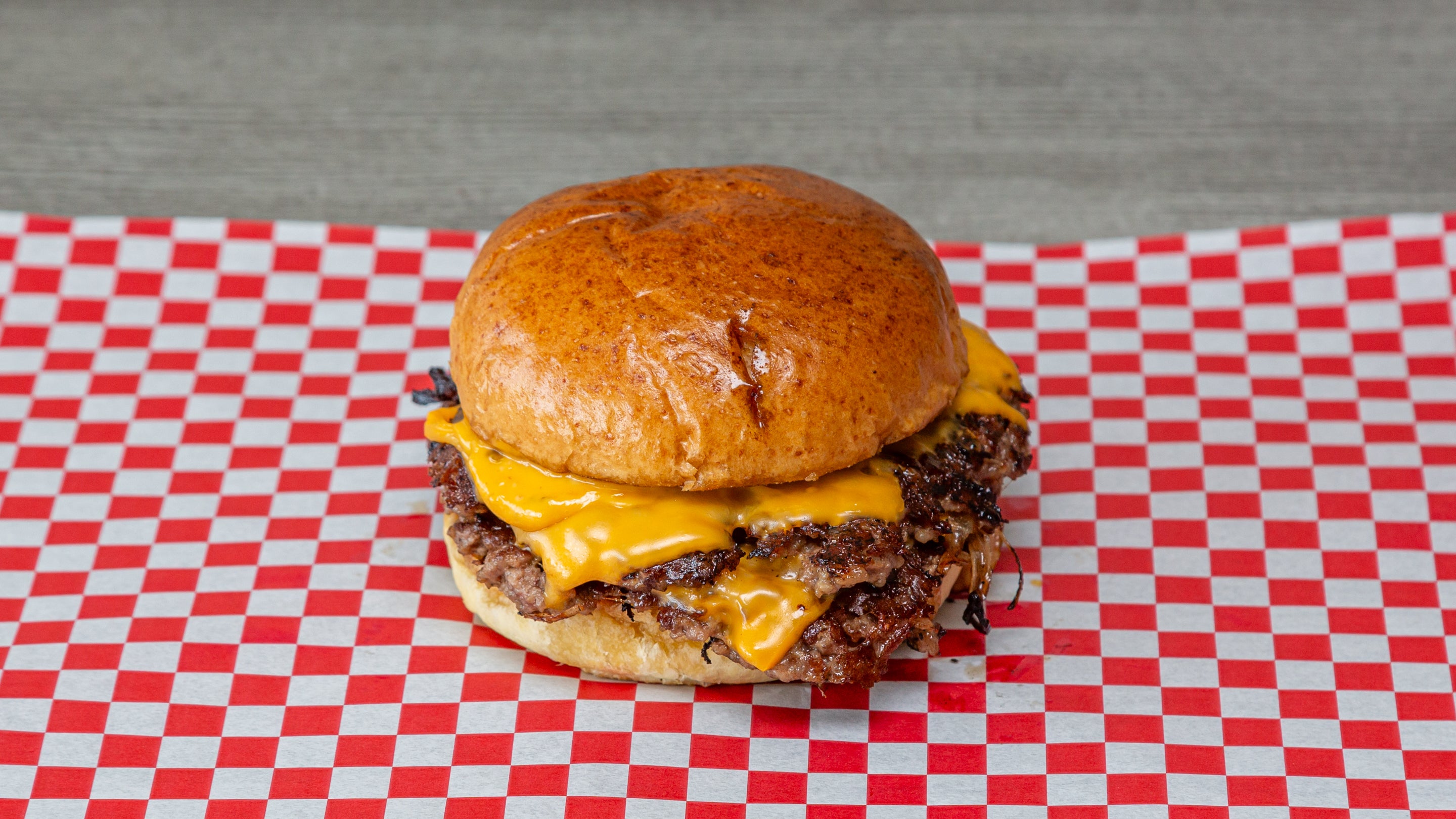 Double Beefed Bacon Jam Burger