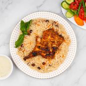Afghani Pulao With Quarter Chicken 1 Person	