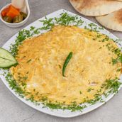 Fried Eggs Omelet (With Cheese)