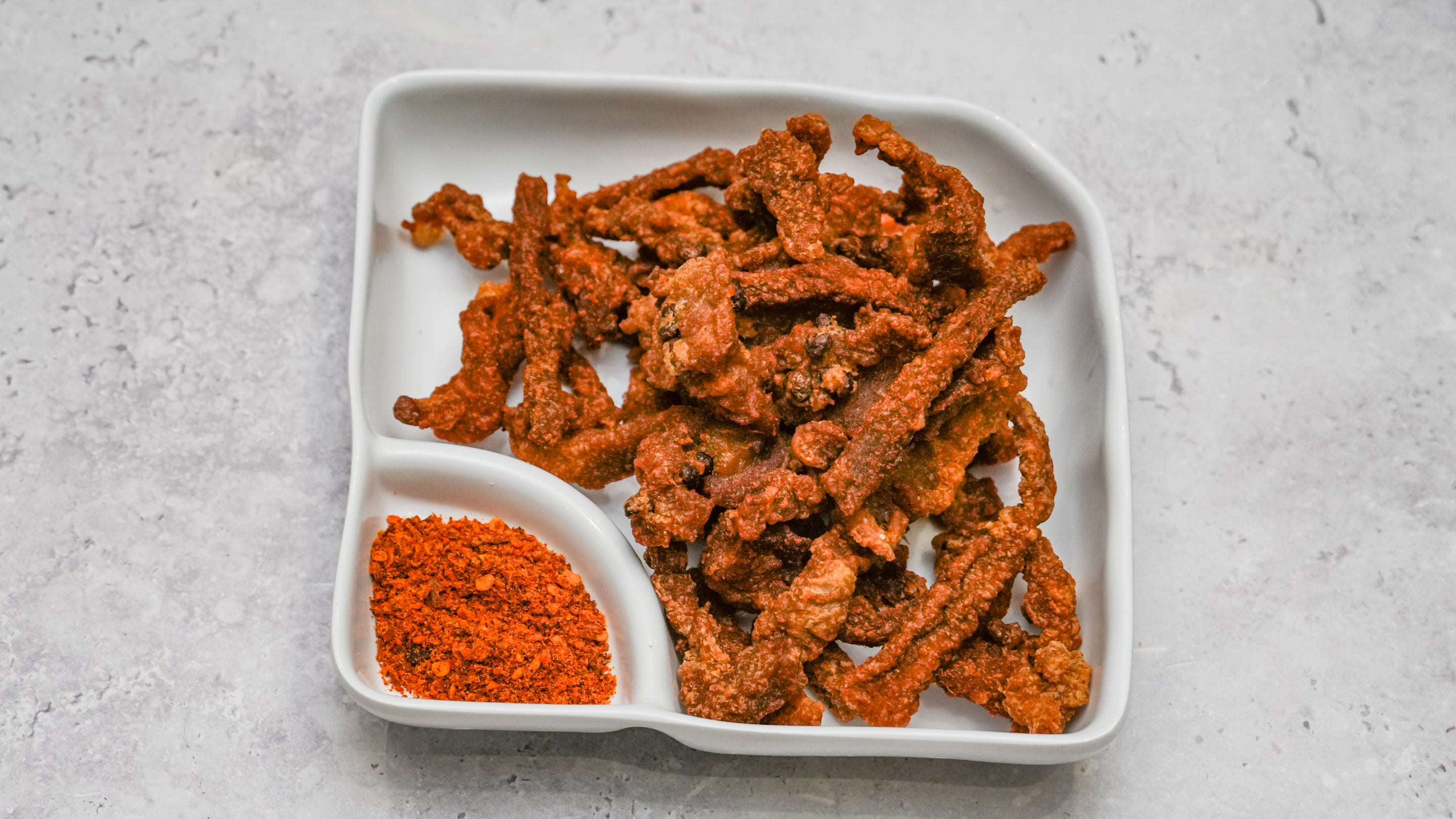 Crispy Fried Pork 袍门酥肉